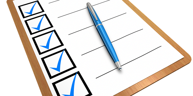 Checklist (CC0 1.0 by animatedheaven via pixabay.com)