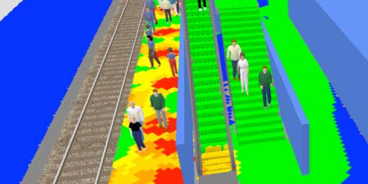 Vergrösserte Ansicht: Station Renens M1 (Bild: M. Meeder und E. Bosina)